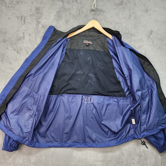 PGA Tour Jacket Mens LARGE Blue Full Zip Golf Windbreaker Rain Fishing Jacket - Picture 8 of 15